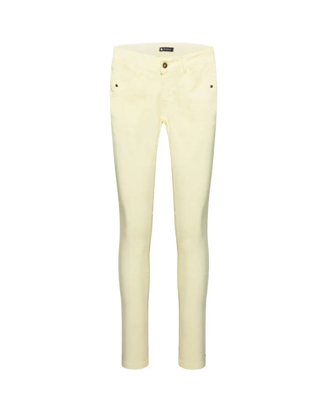 Pantalone modello skinny GIALLO