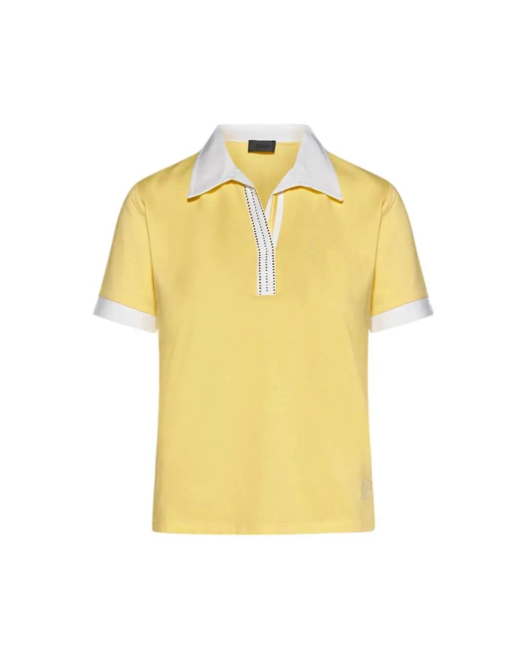 Maglia polo in cotone YELLOW