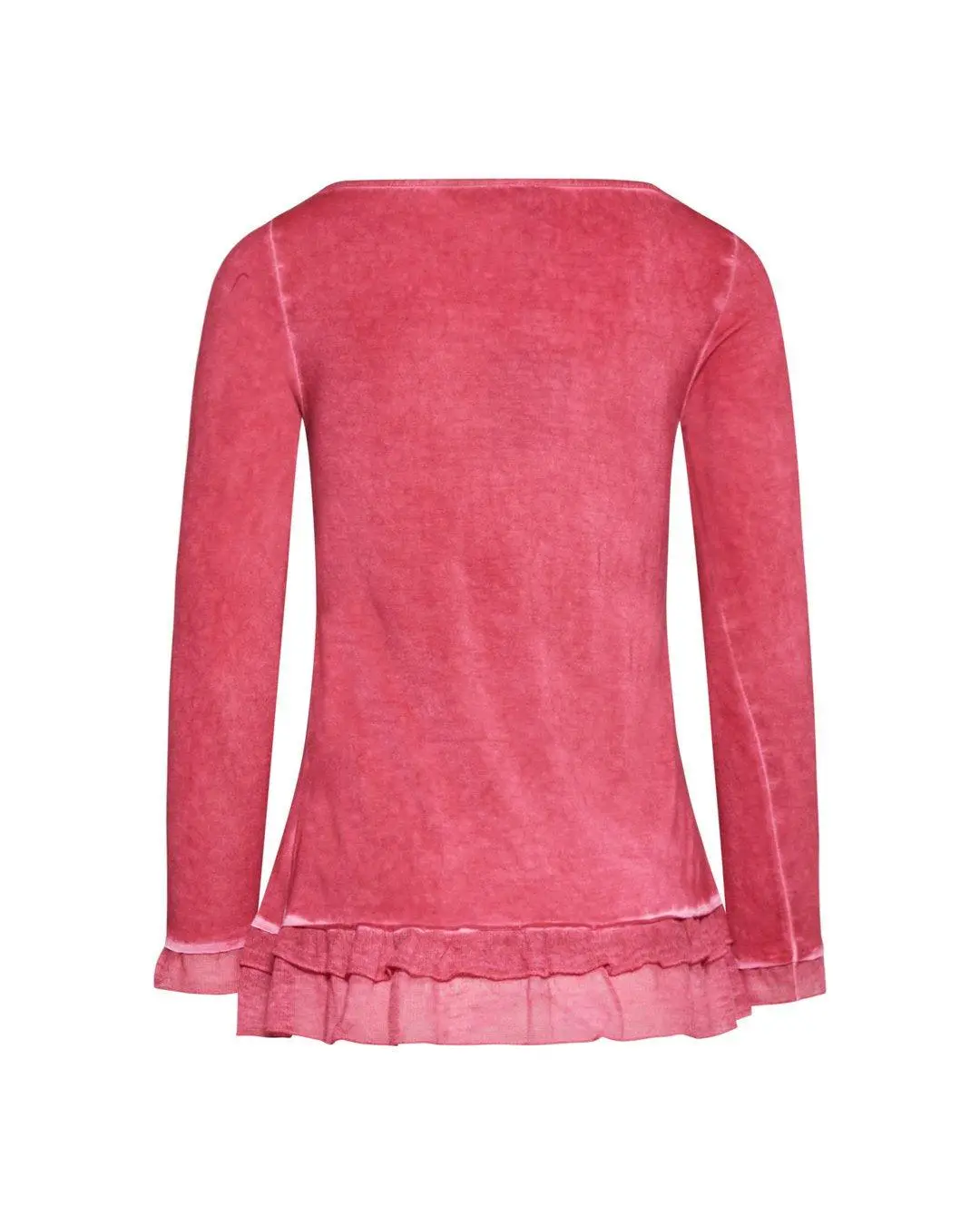 Maglia pailettes e velluto BORDEAUX - Image 2