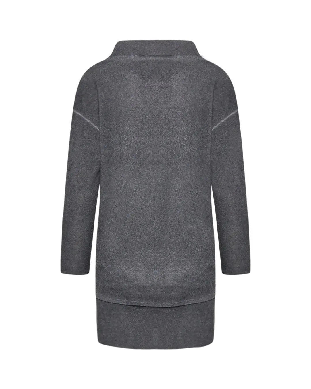 Maxi maglia con dettagli maillard NERO - Image 2