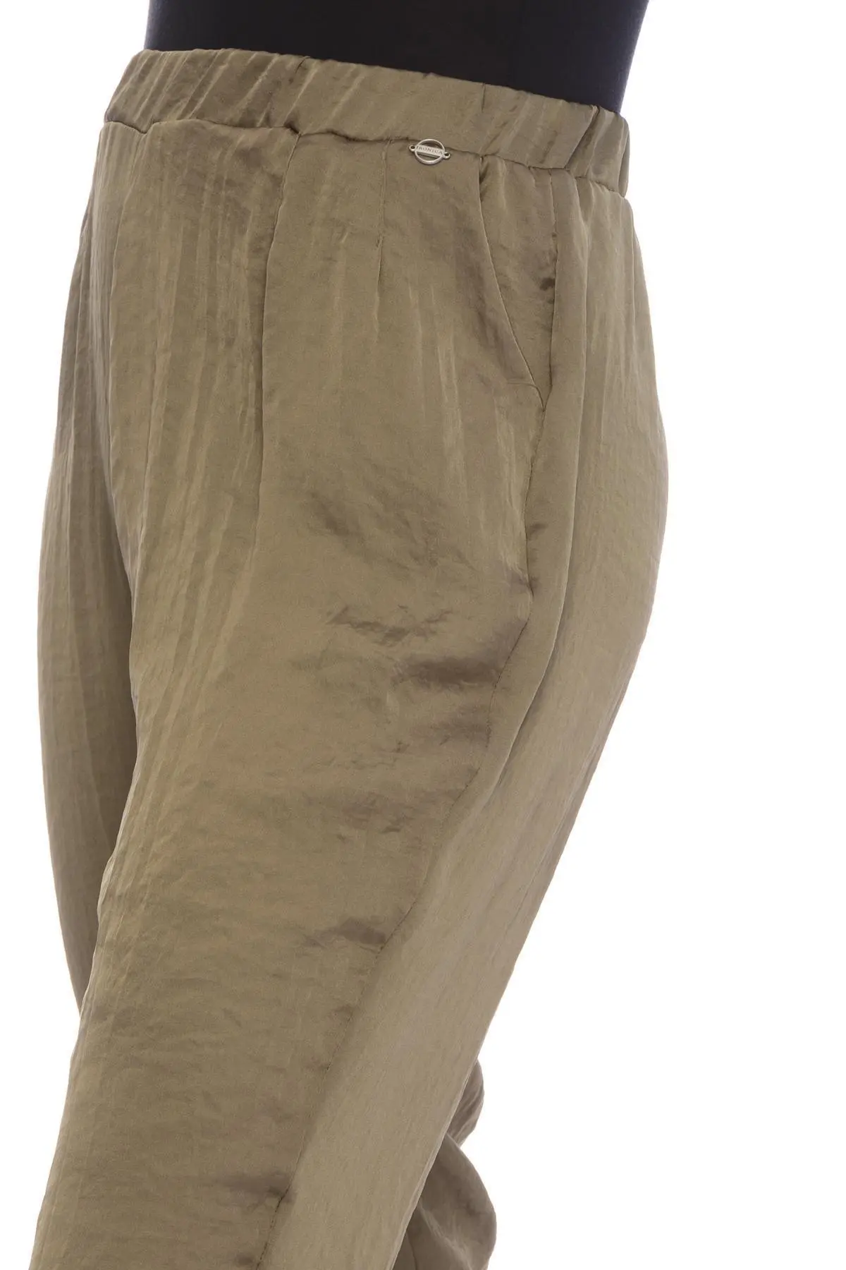 Pantalone gamba ampia VERDE - Image 3