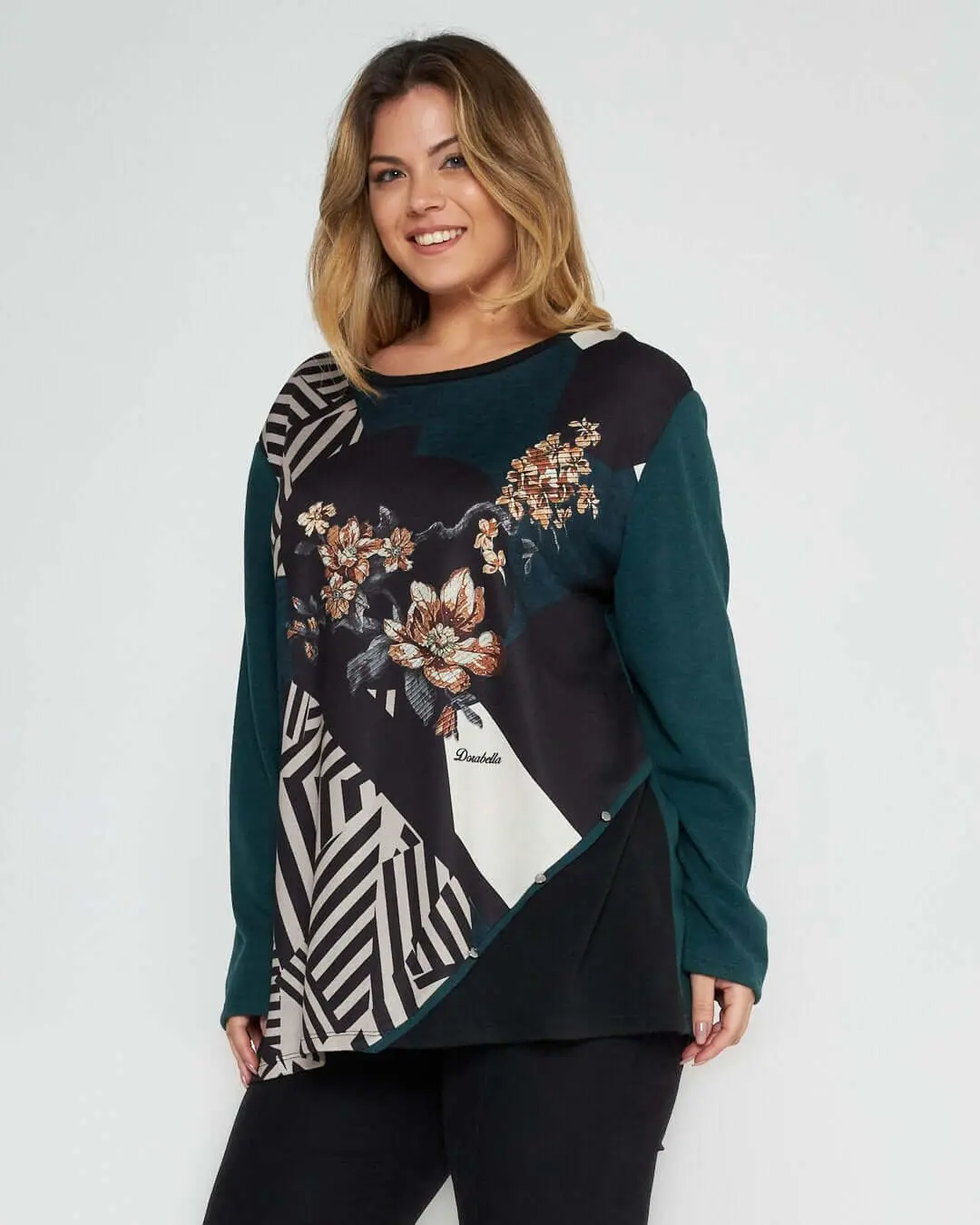 Maglia in fantasia VERDE