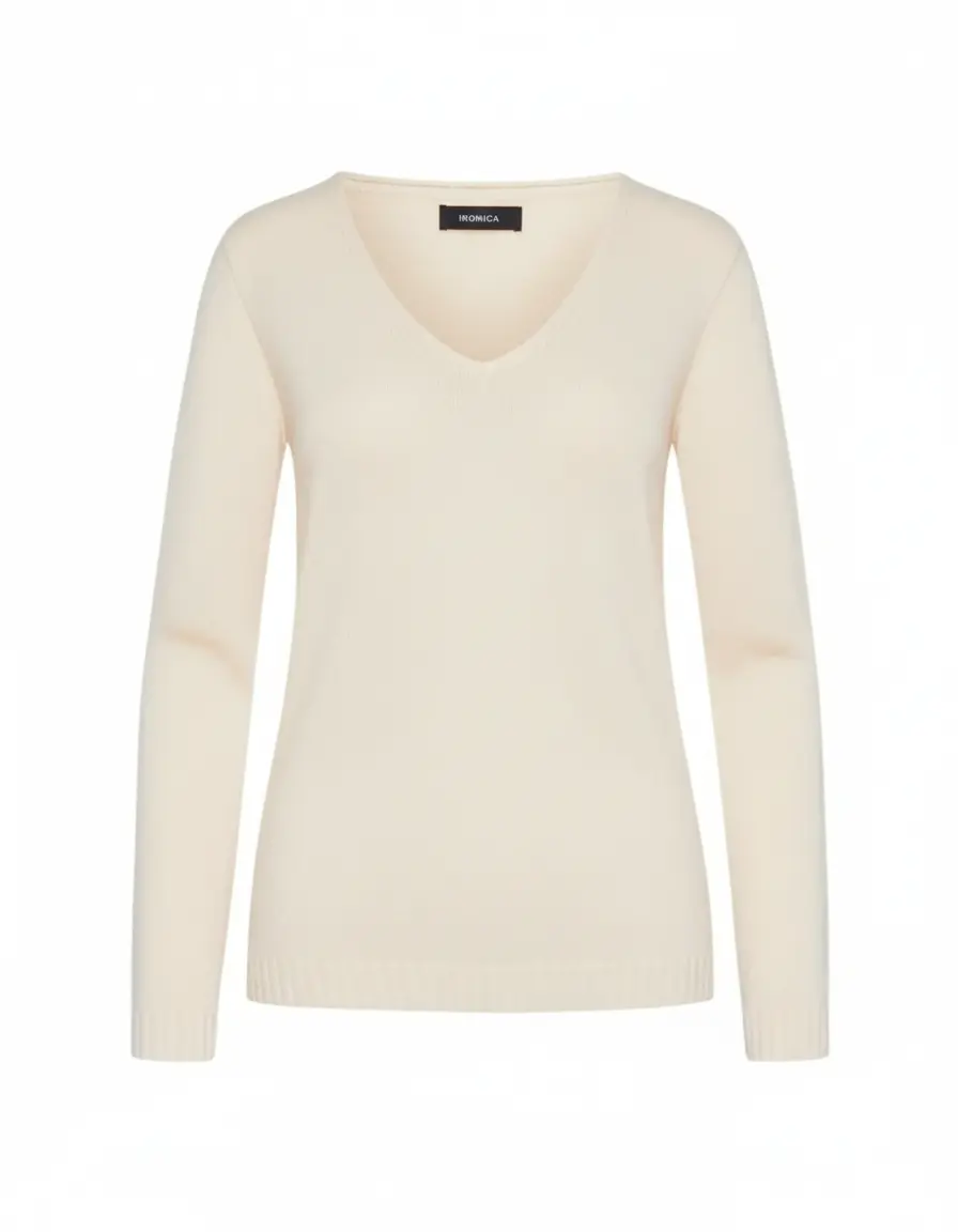 Maglia scollo a V - Image 2