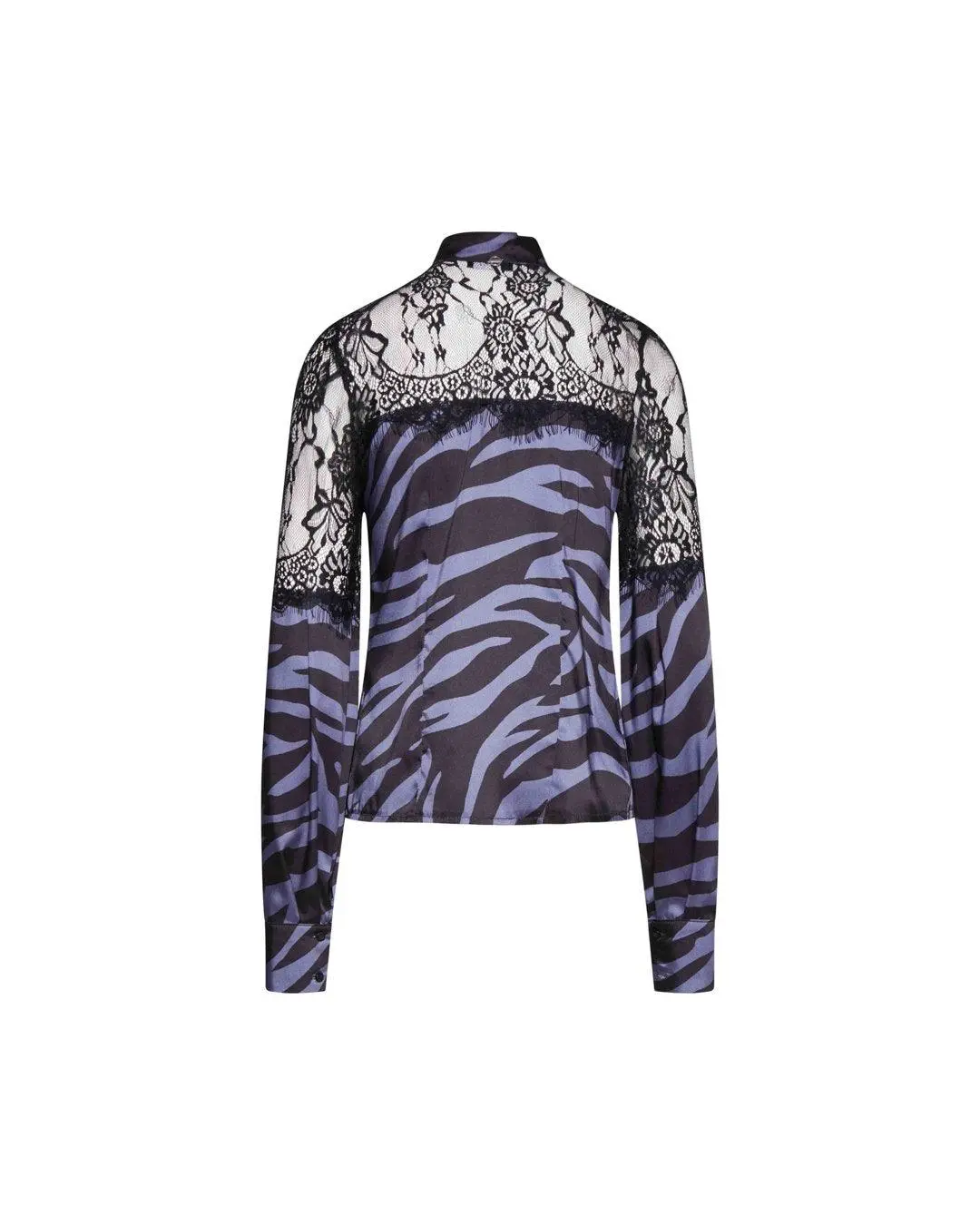 Camicia pizzo NERO-C.D.ZUCCHERO