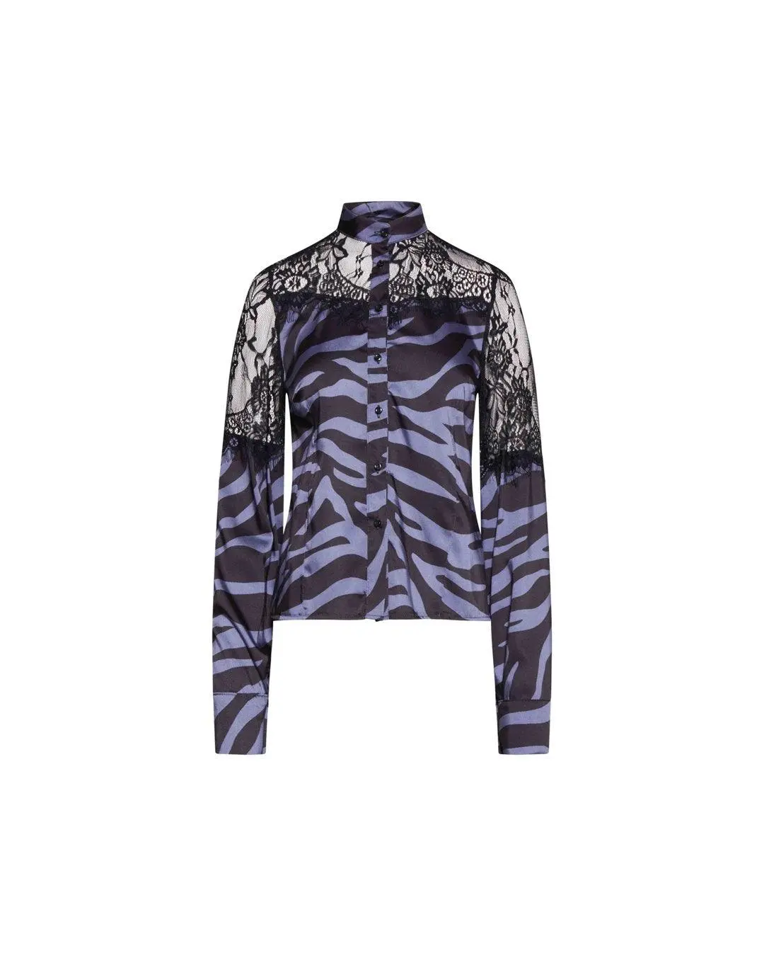 Camicia pizzo NERO-C.D.ZUCCHERO - Image 2