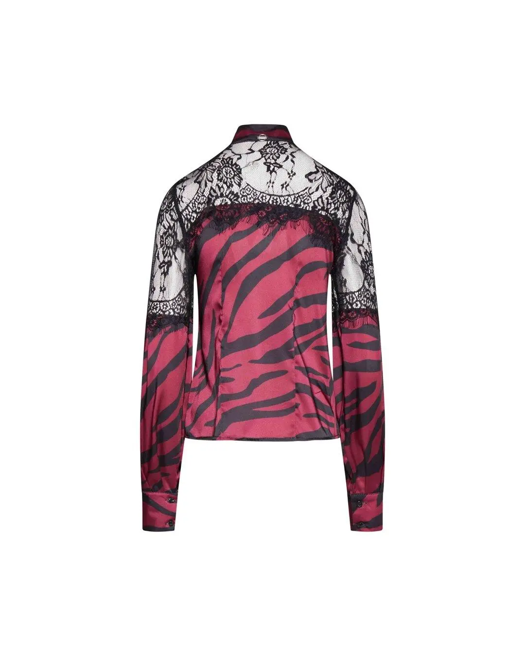 Camicia pizzo BORD-NERO