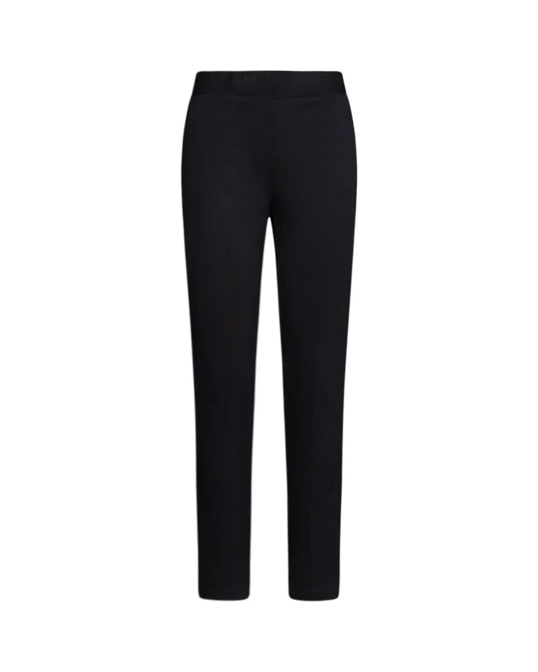 Pantaloni con bustino e vita elastica NERO