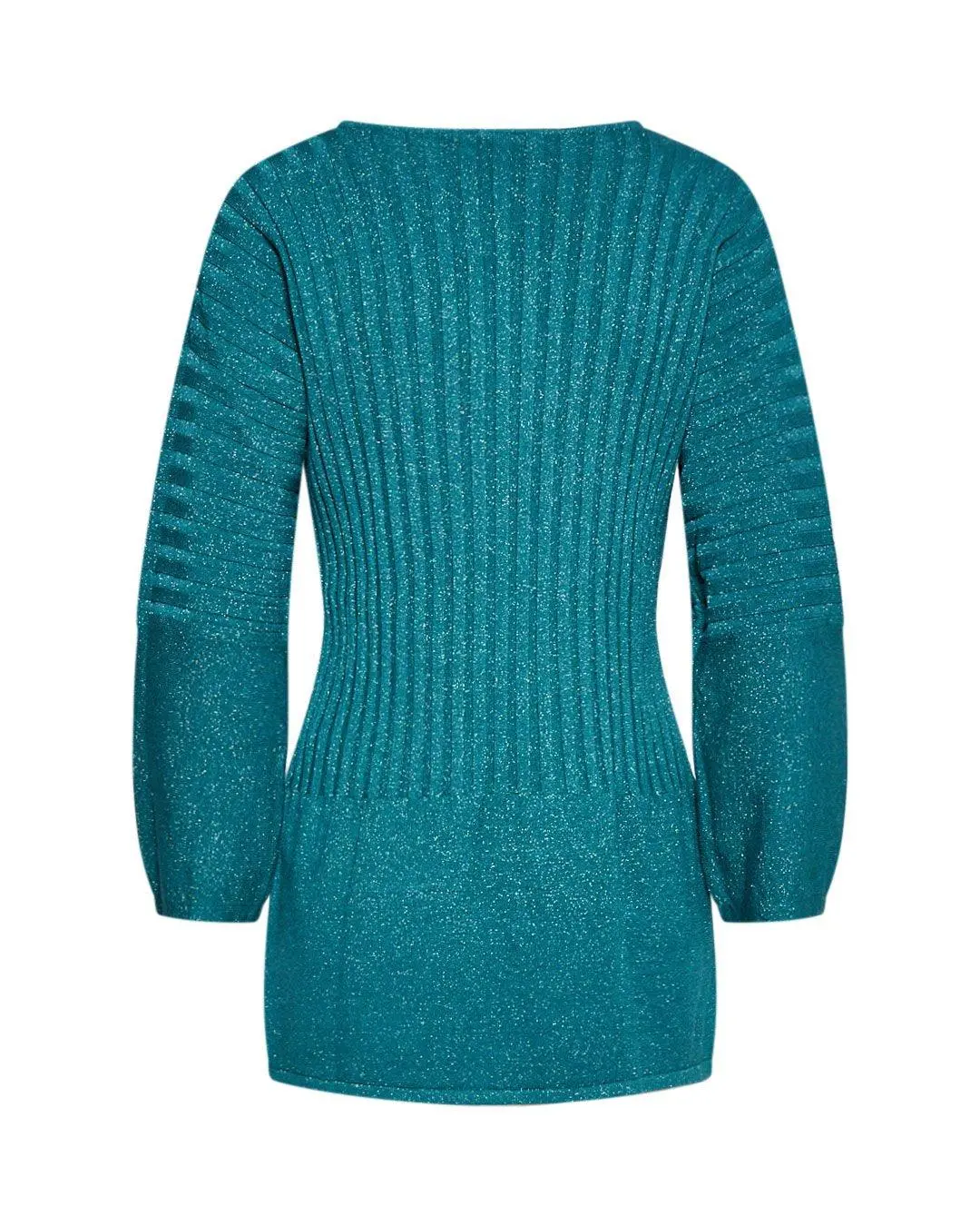 Maglia costine VERDE - Image 2