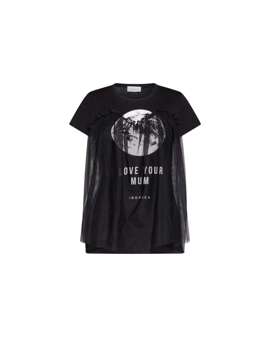 T-shirt stampa NERO