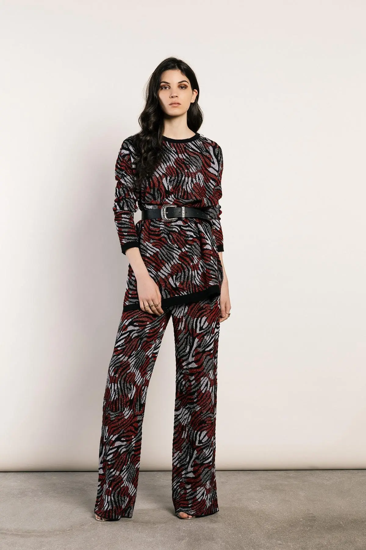Maglia fantasia safari ROSSO