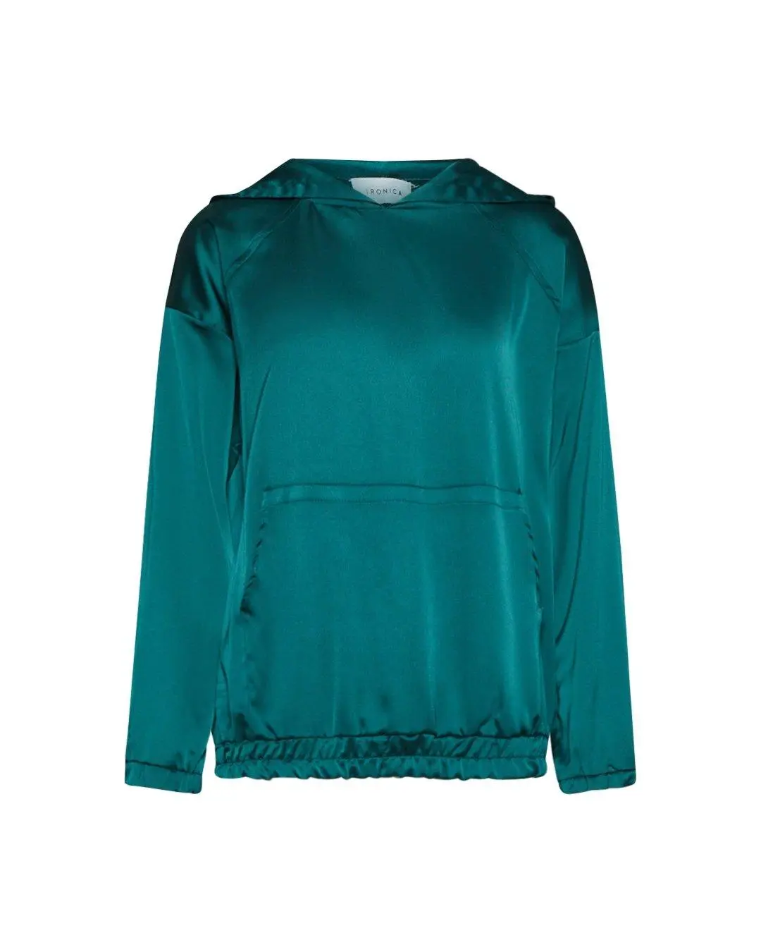 Blusa con cappuccio VERDE