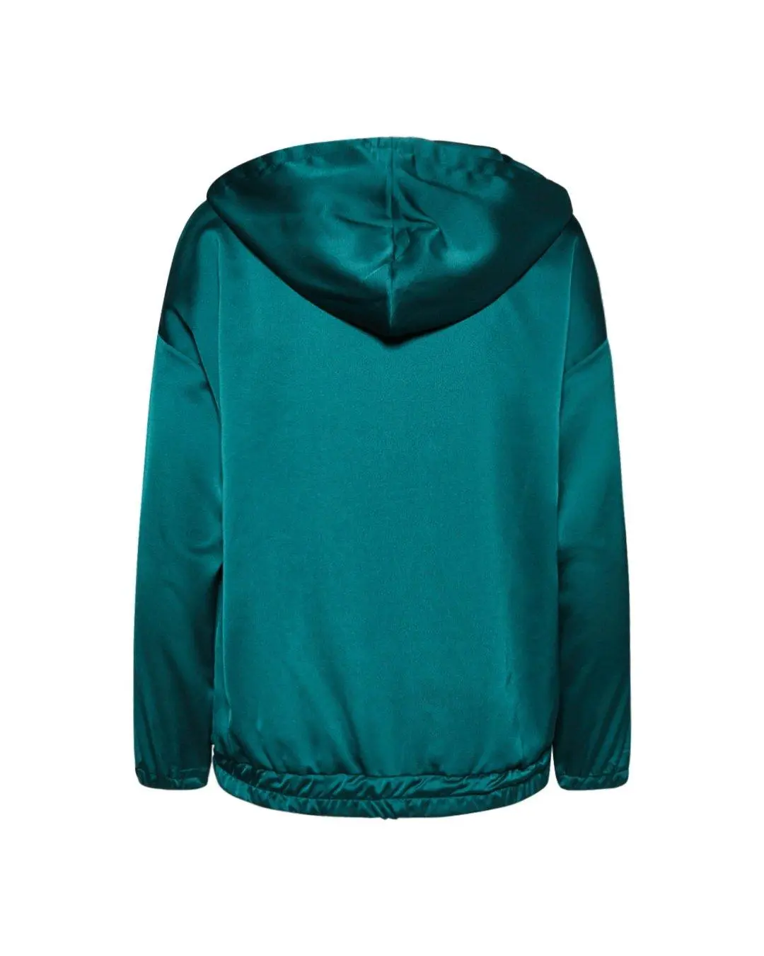 Blusa con cappuccio VERDE - Image 2