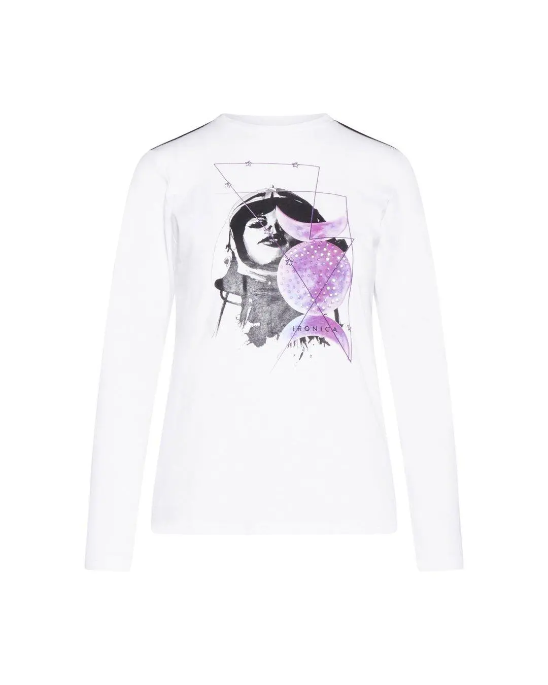 T-shirt manica lunga BIANCO
