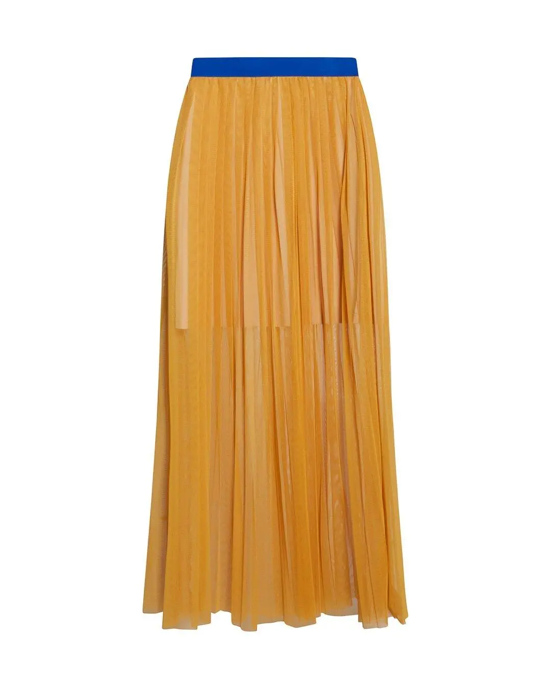 Gonna tulle SENAPE-ROYAL