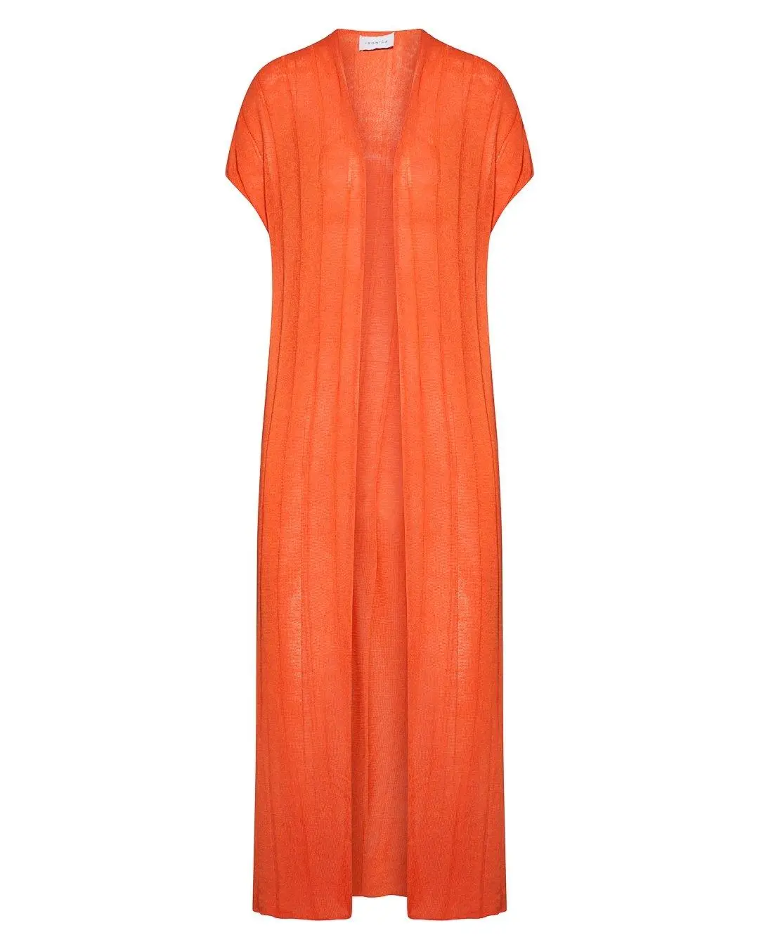Gilet in maglia ARANCIO