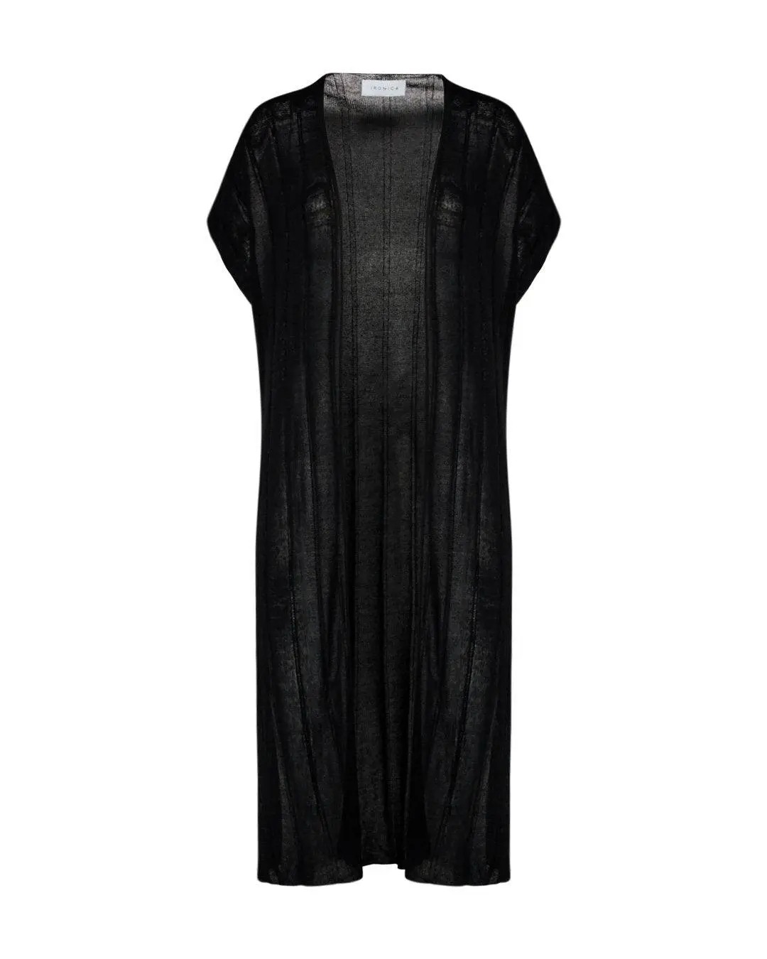Gilet in maglia NERO