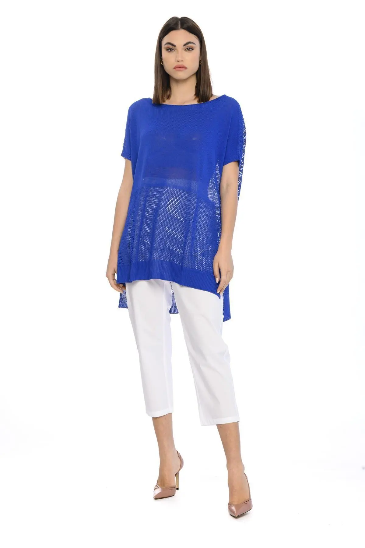 Maxi maglia traforata ROYAL - Image 4