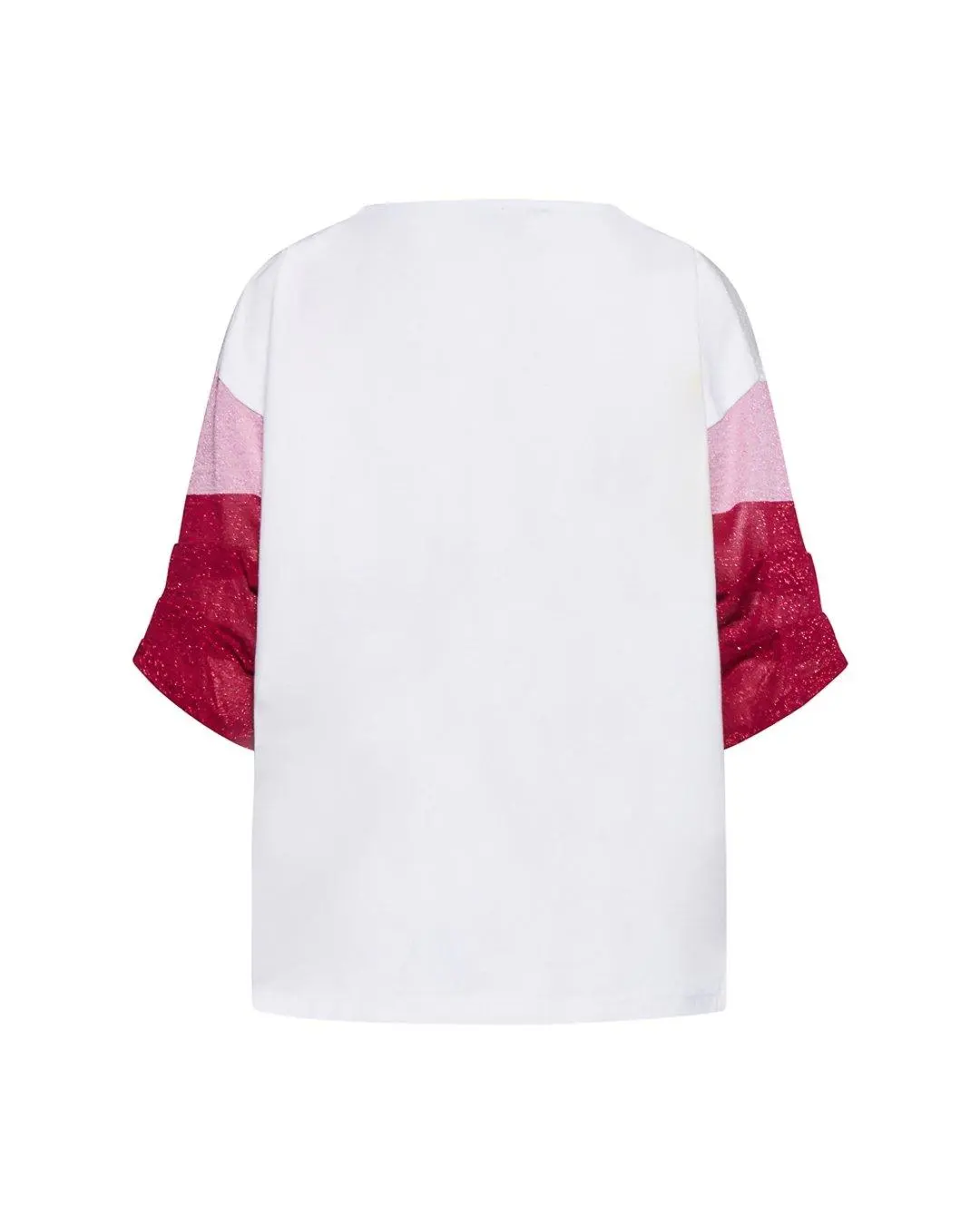 Maglia bimateriale MAGENTA - Image 2