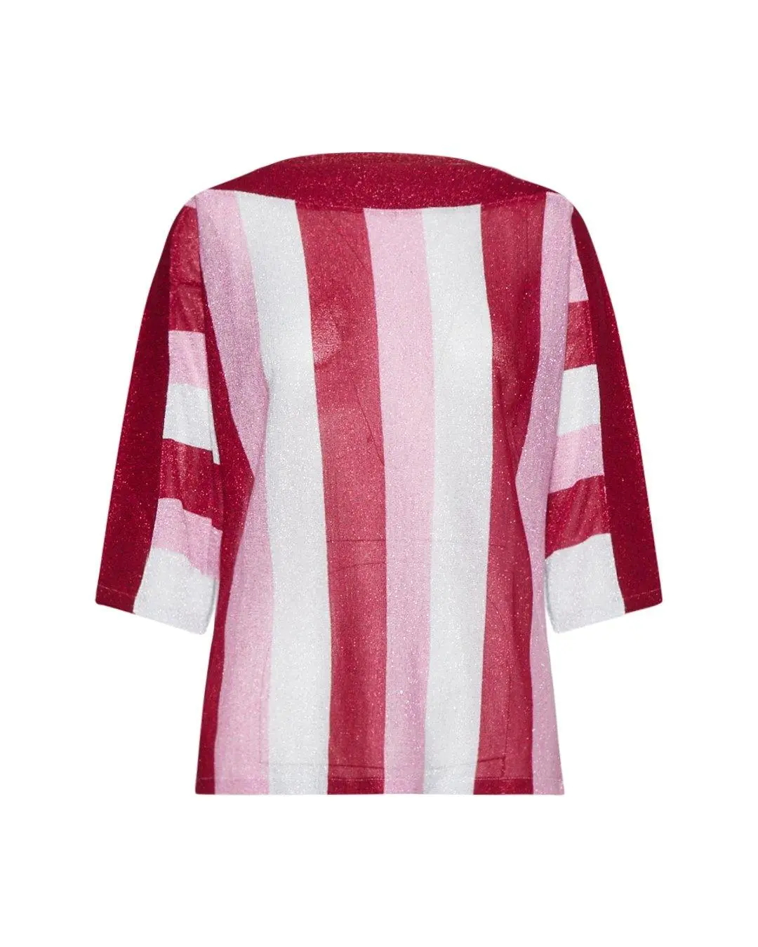 Maglia in lurex MAGENTA - Image 2