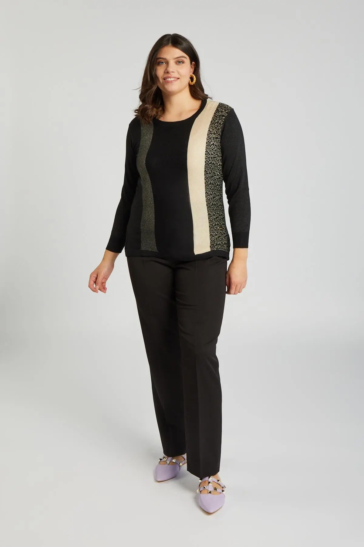 Pantalone basic NERO