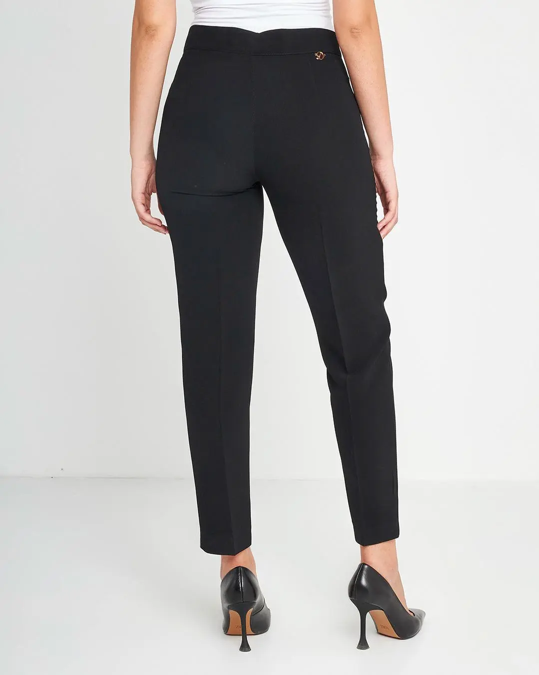 Pantalone fluido elegante NERO - Image 4