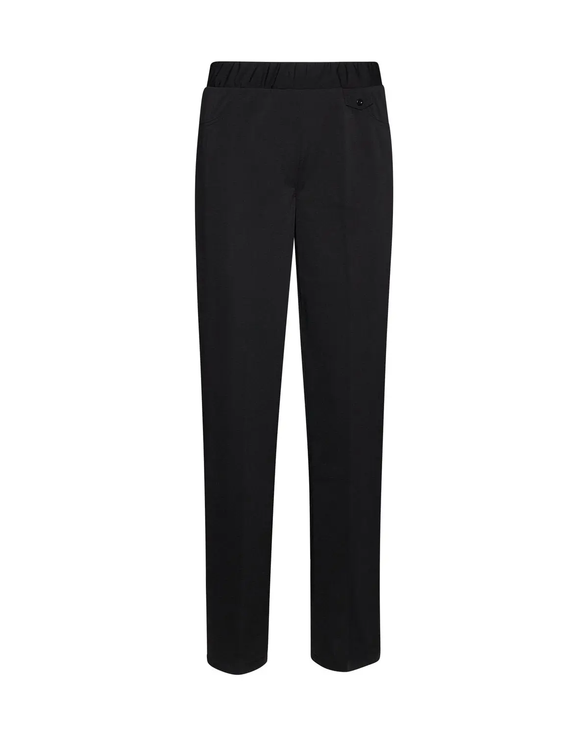 Pantalone basic con frisi posteriori NERO - Image 4