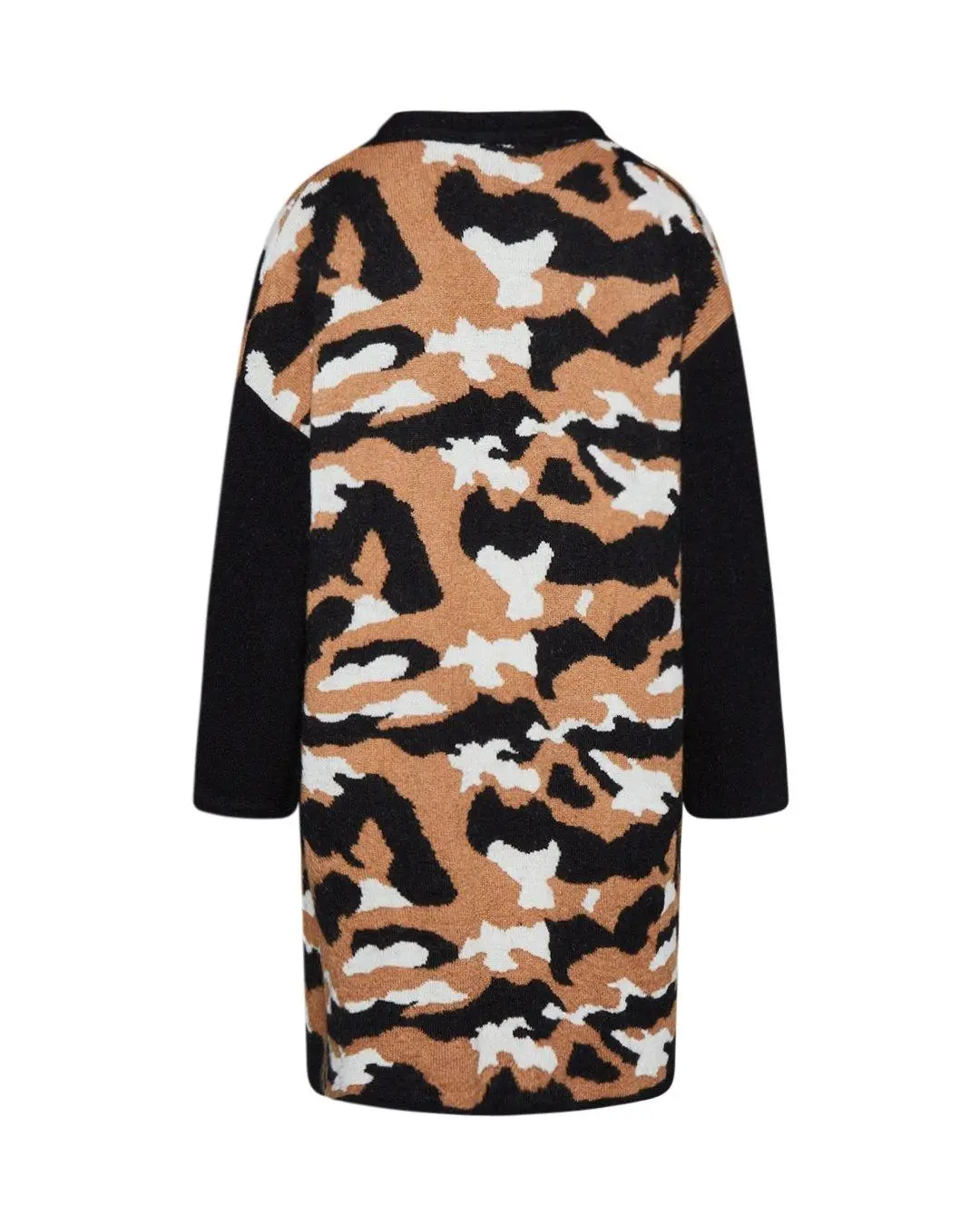 Cardigan fantasia animalier NERO - Image 2