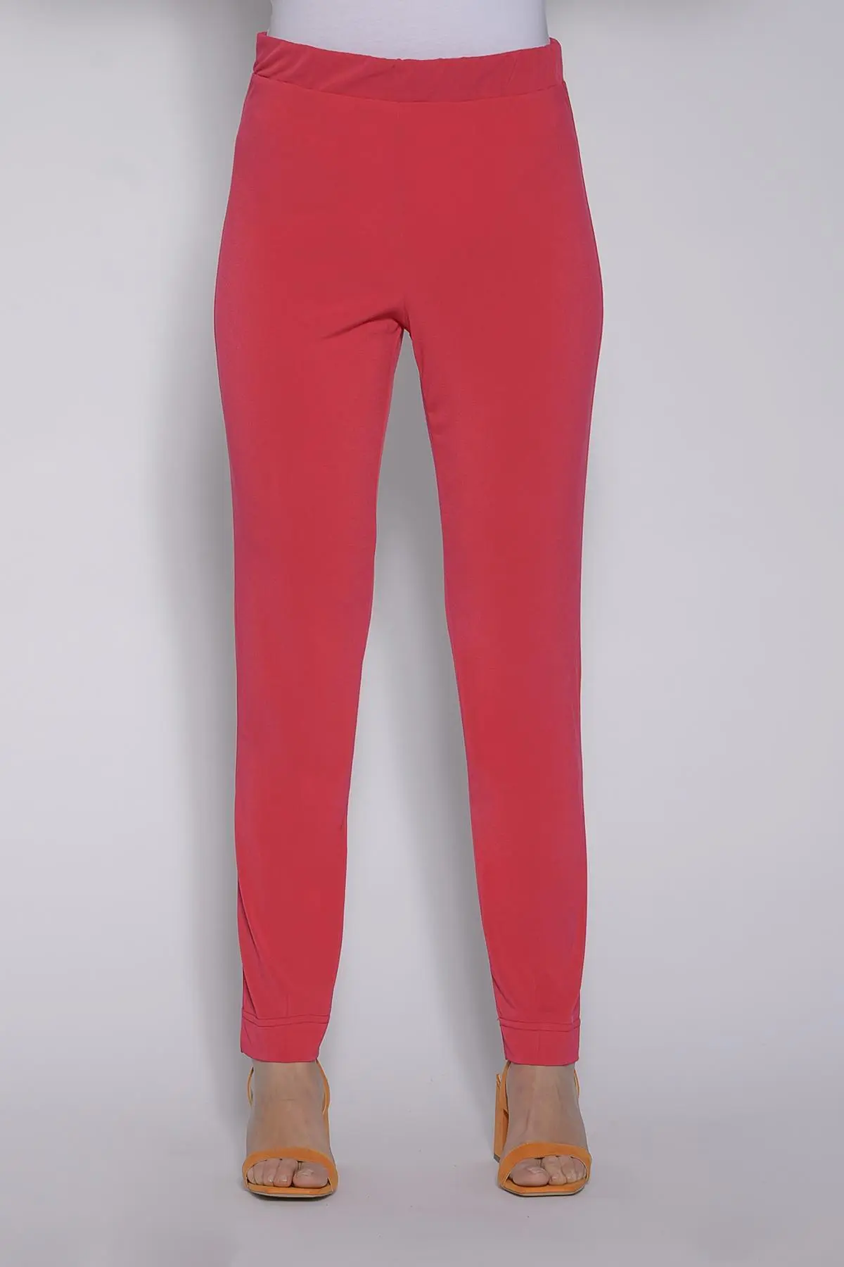 Pantalone basic ROSSO-ARANCIO