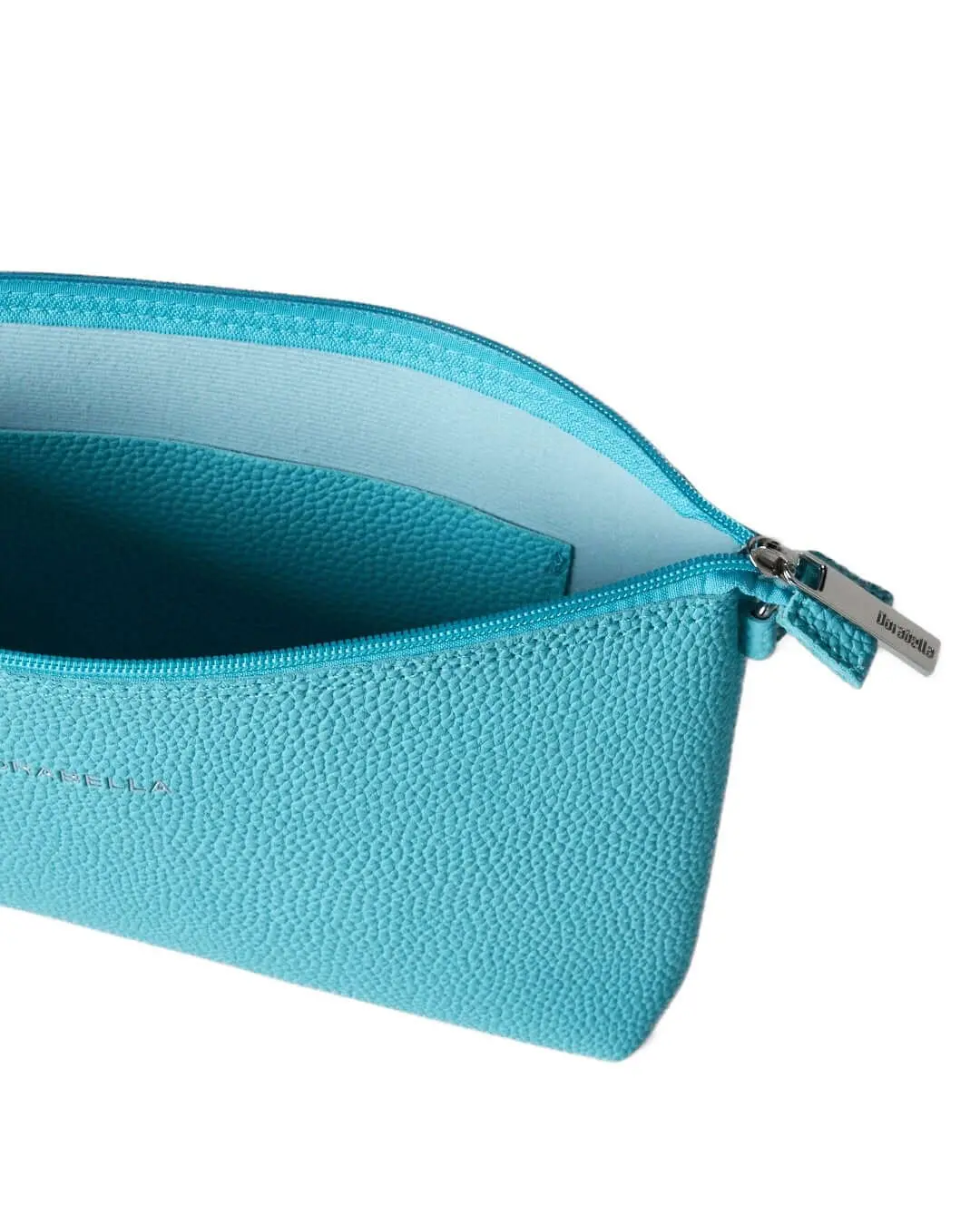 Borsa a tracolla Easy smart in ecopelle a grana con logo sul davanti BLUE RADIANCE - Image 5