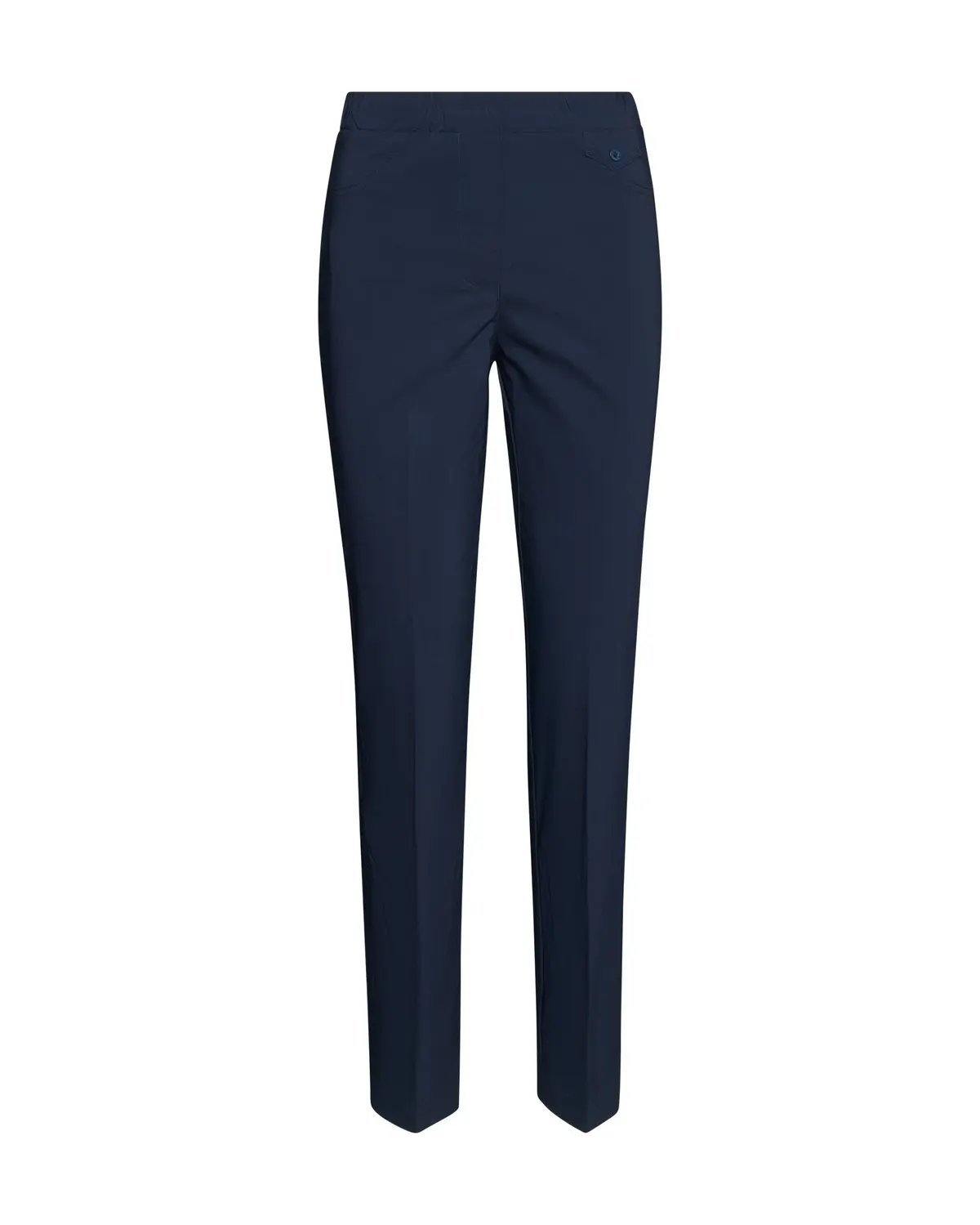 Pantalone basic con frisi posteriori BLU - Image 3
