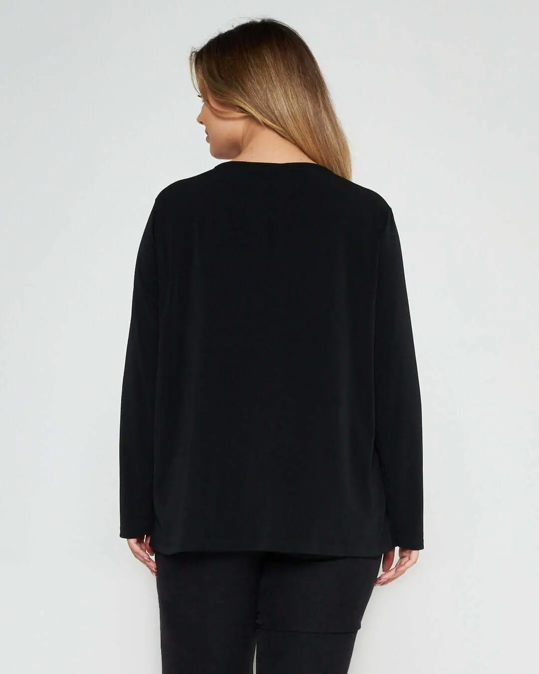 Maglia con dettaglio animalier NERO - Image 4