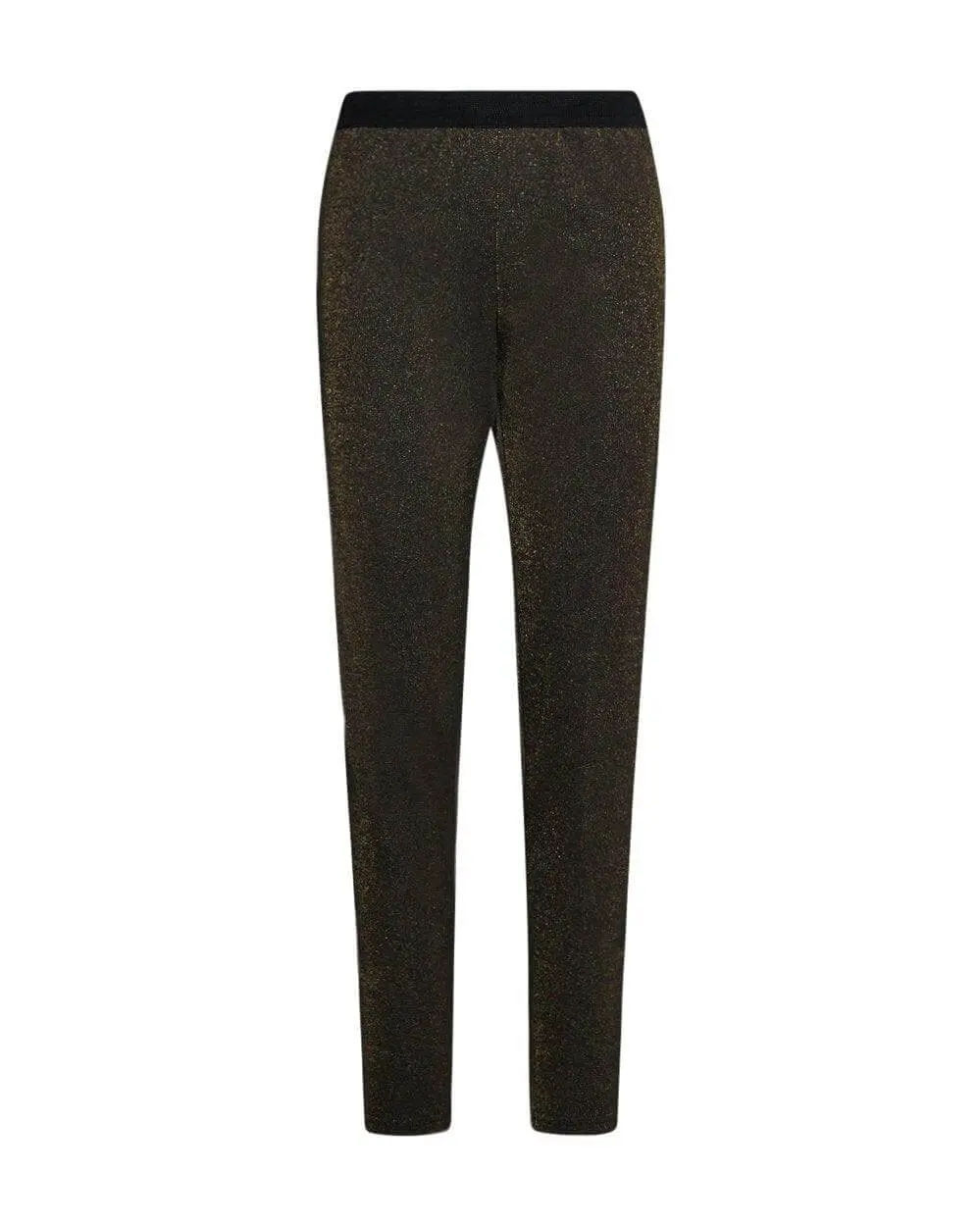 Leggings lurex NERO-ORO - Image 2