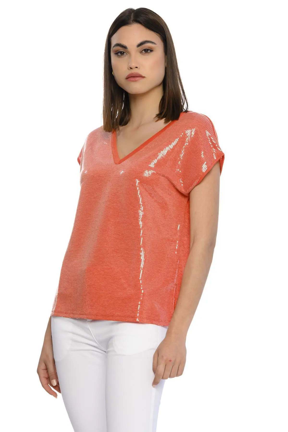 Maglia paillettes MELOGRANO