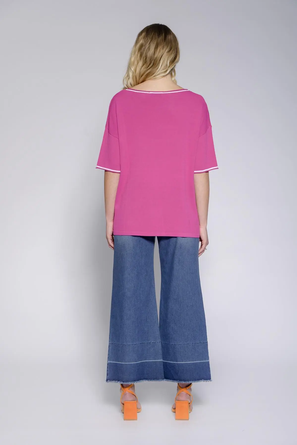 Maglia lurex FUXIA - Image 2