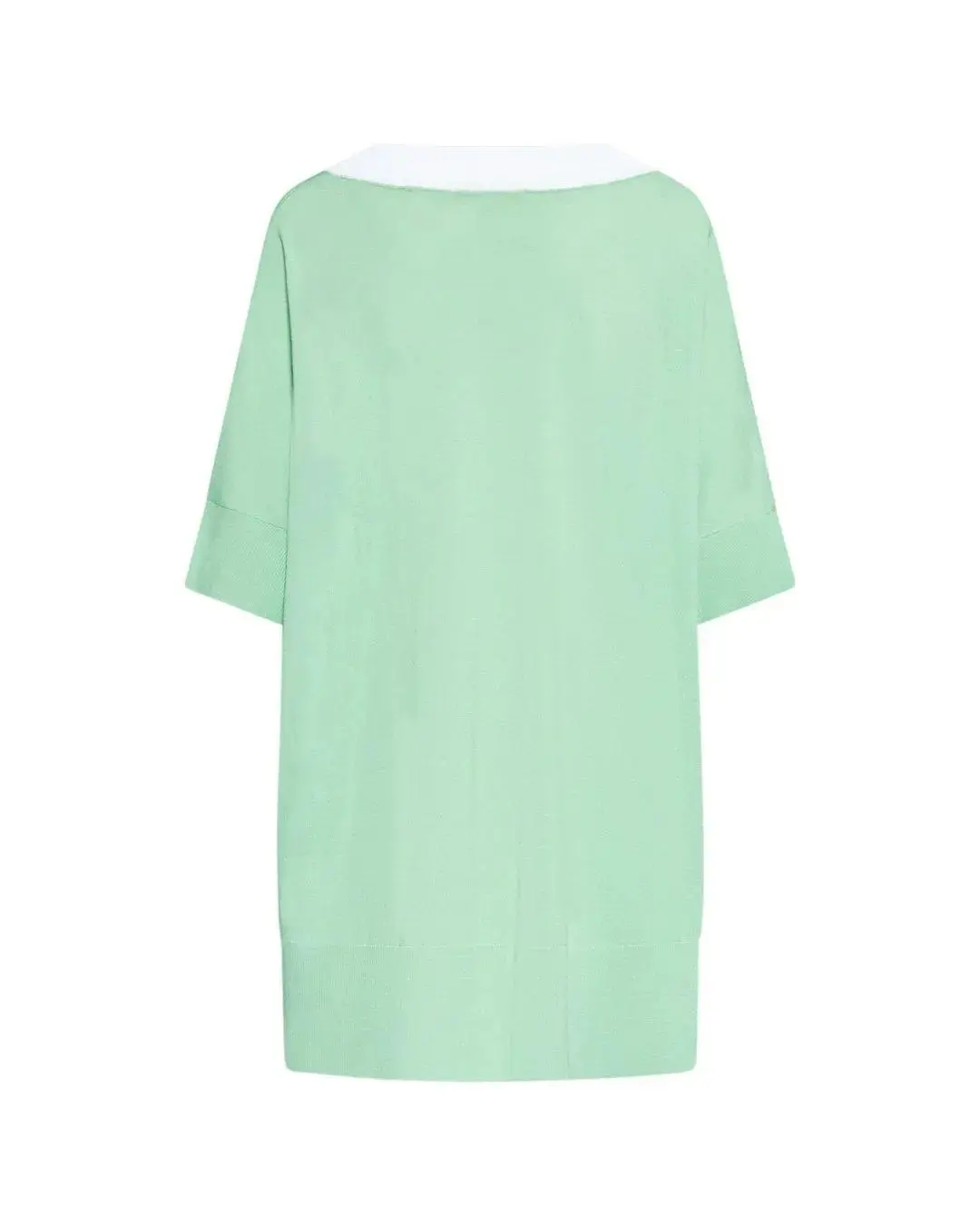 Maglia in viscosa con scollo V MENTA - Image 6