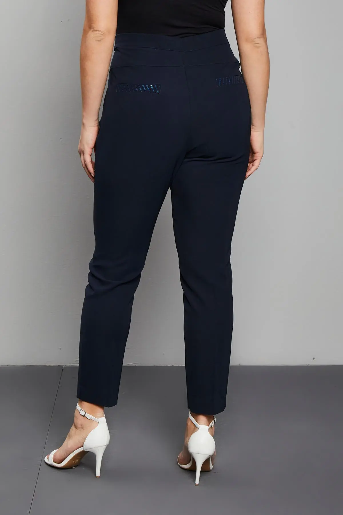 PANTALONE PAILLETTES BLU - Image 5