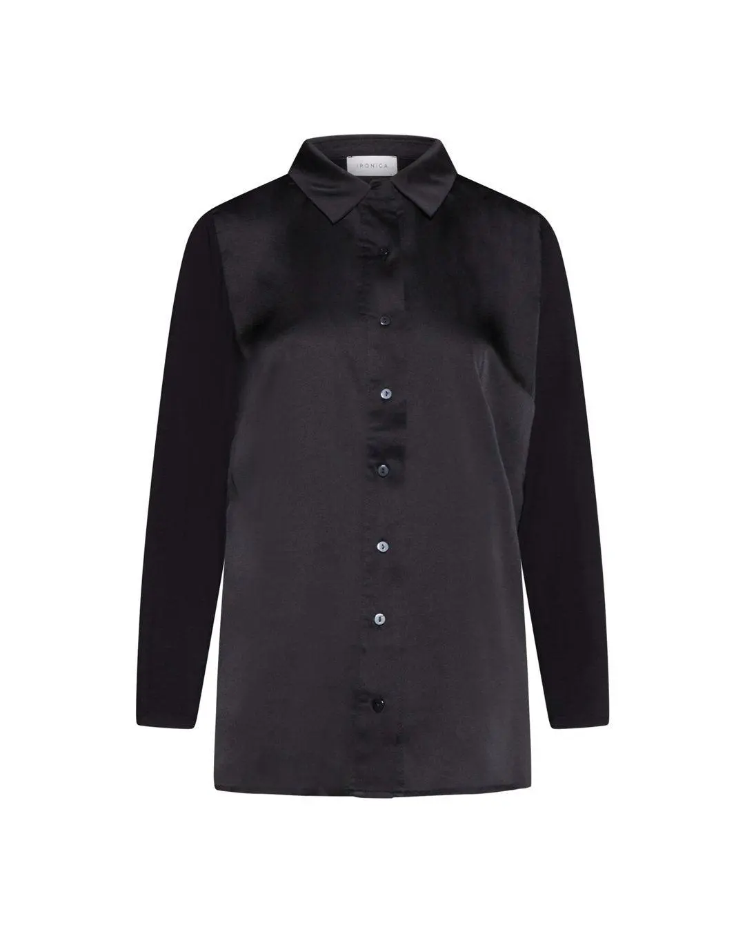 Camicia raso NERO