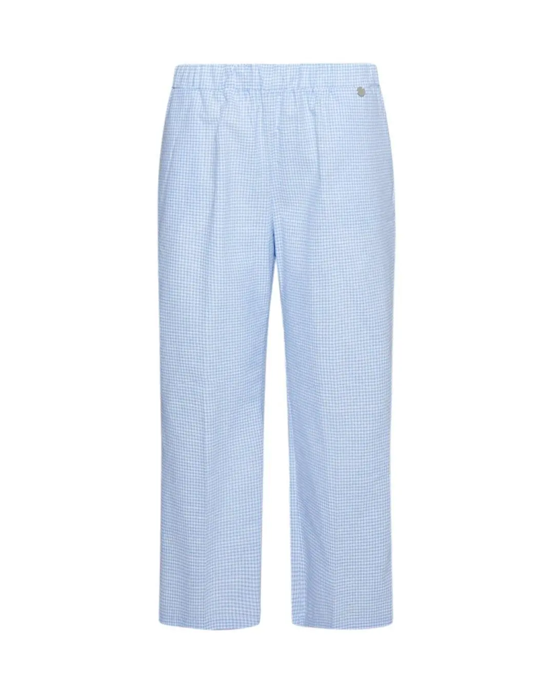 Pantalone in stampa vichy CELESTE