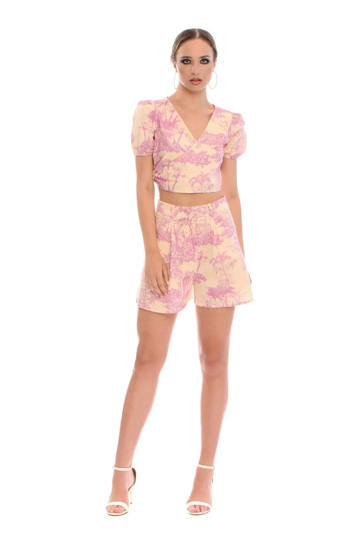 Top crop LIGHT BEIGE - LILLA - Image 6