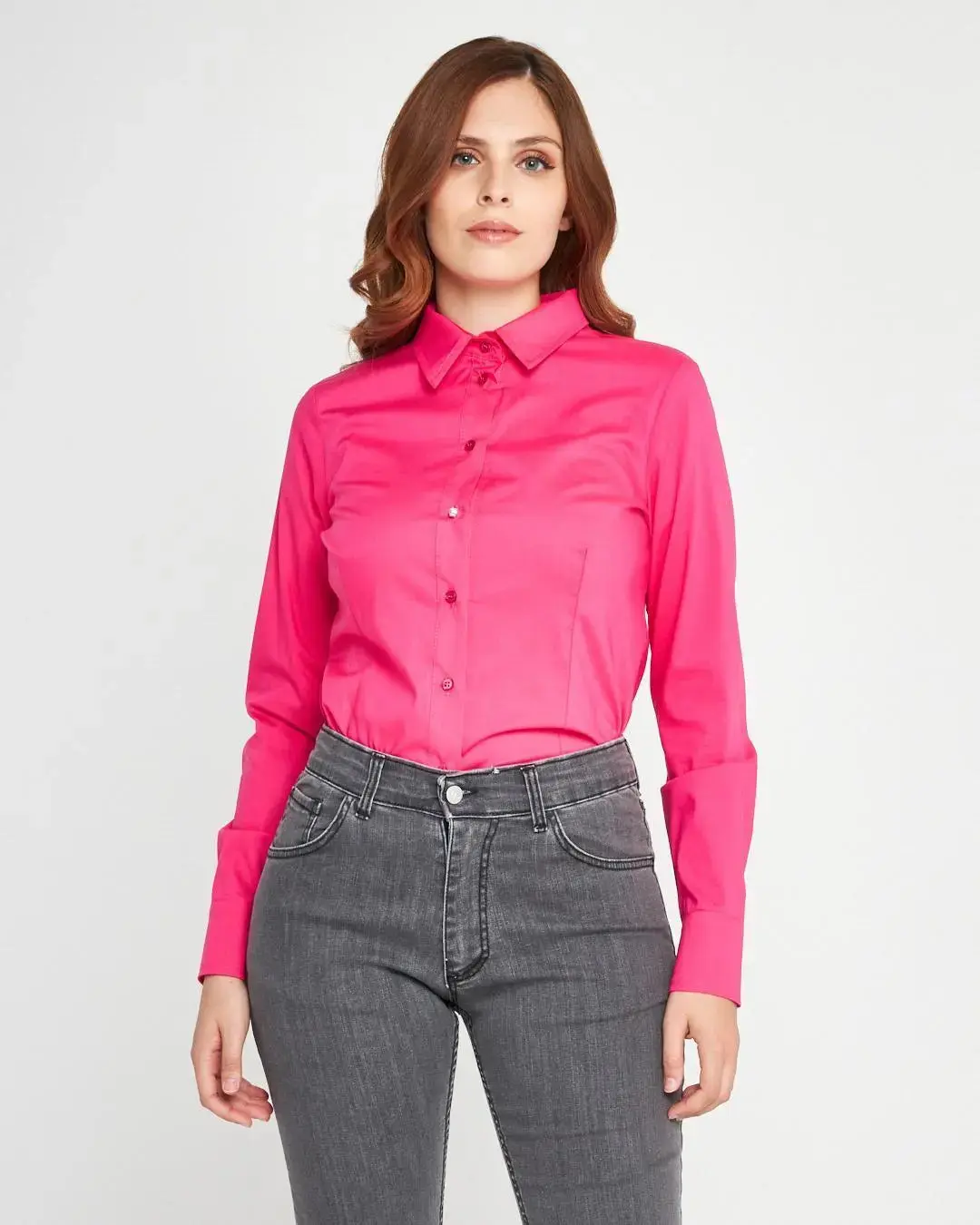 Camicia slim fit con pinces - Image 32