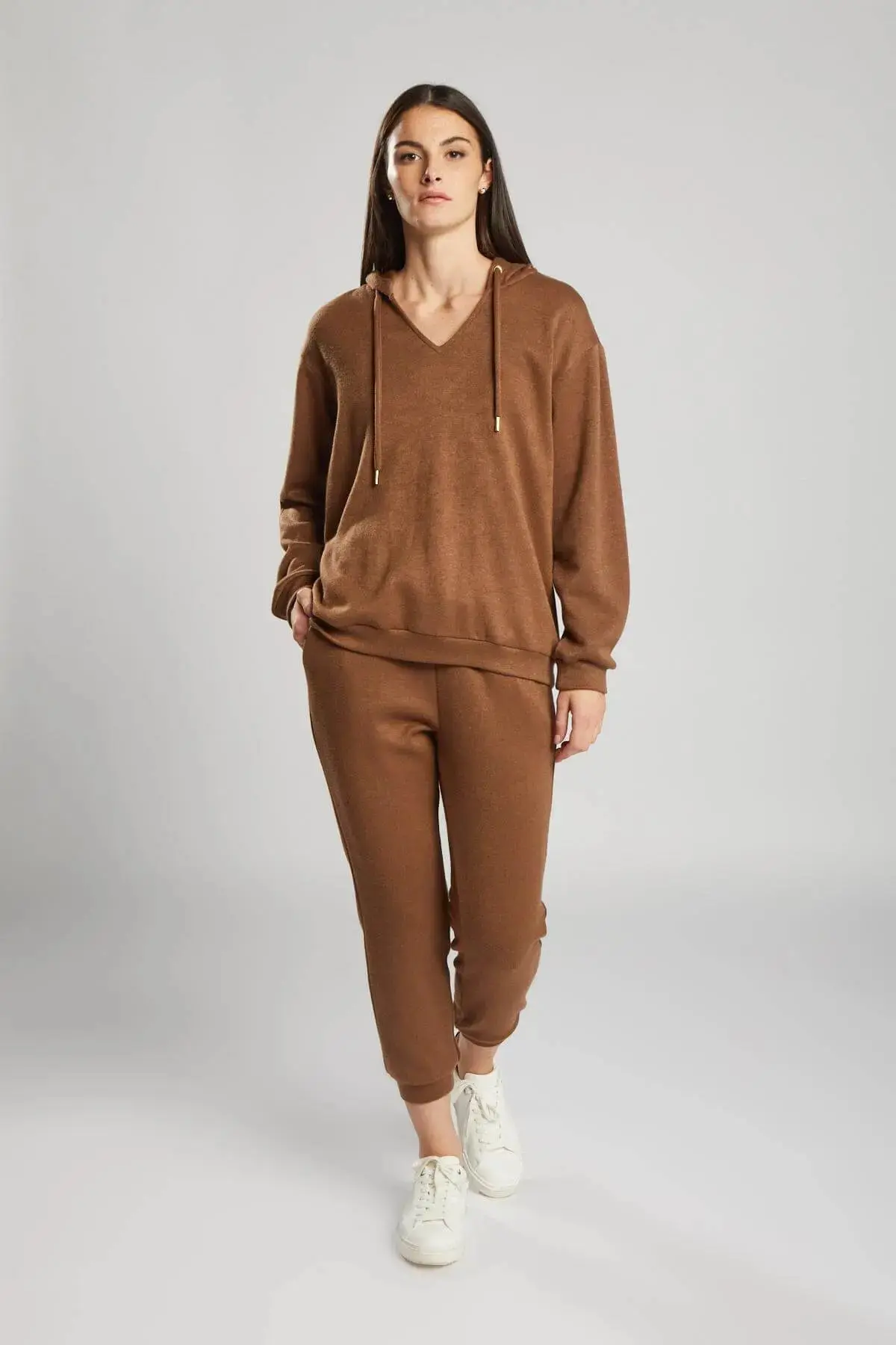 Pantalone jogger TABACCO - Image 2