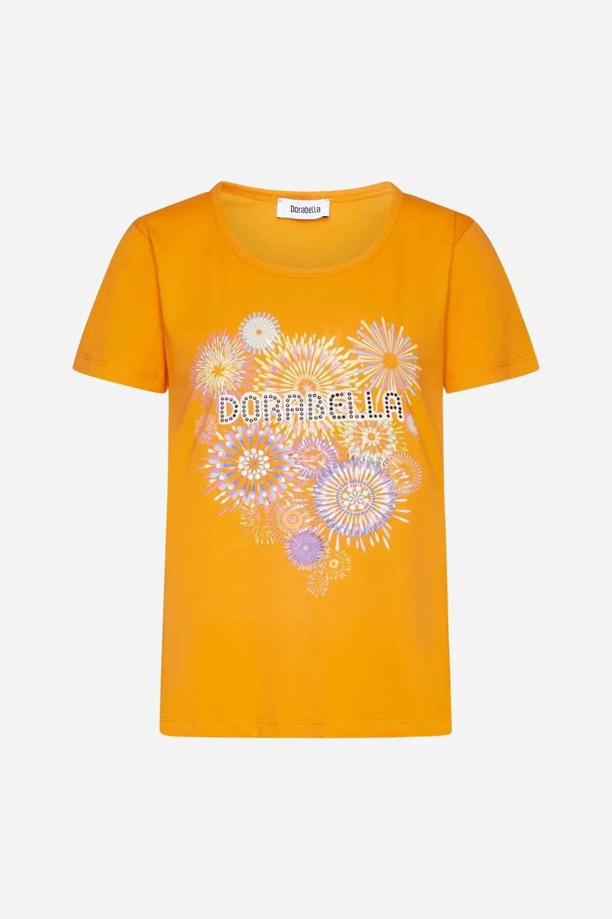 T-shirt con logo ARANCIO - Image 2