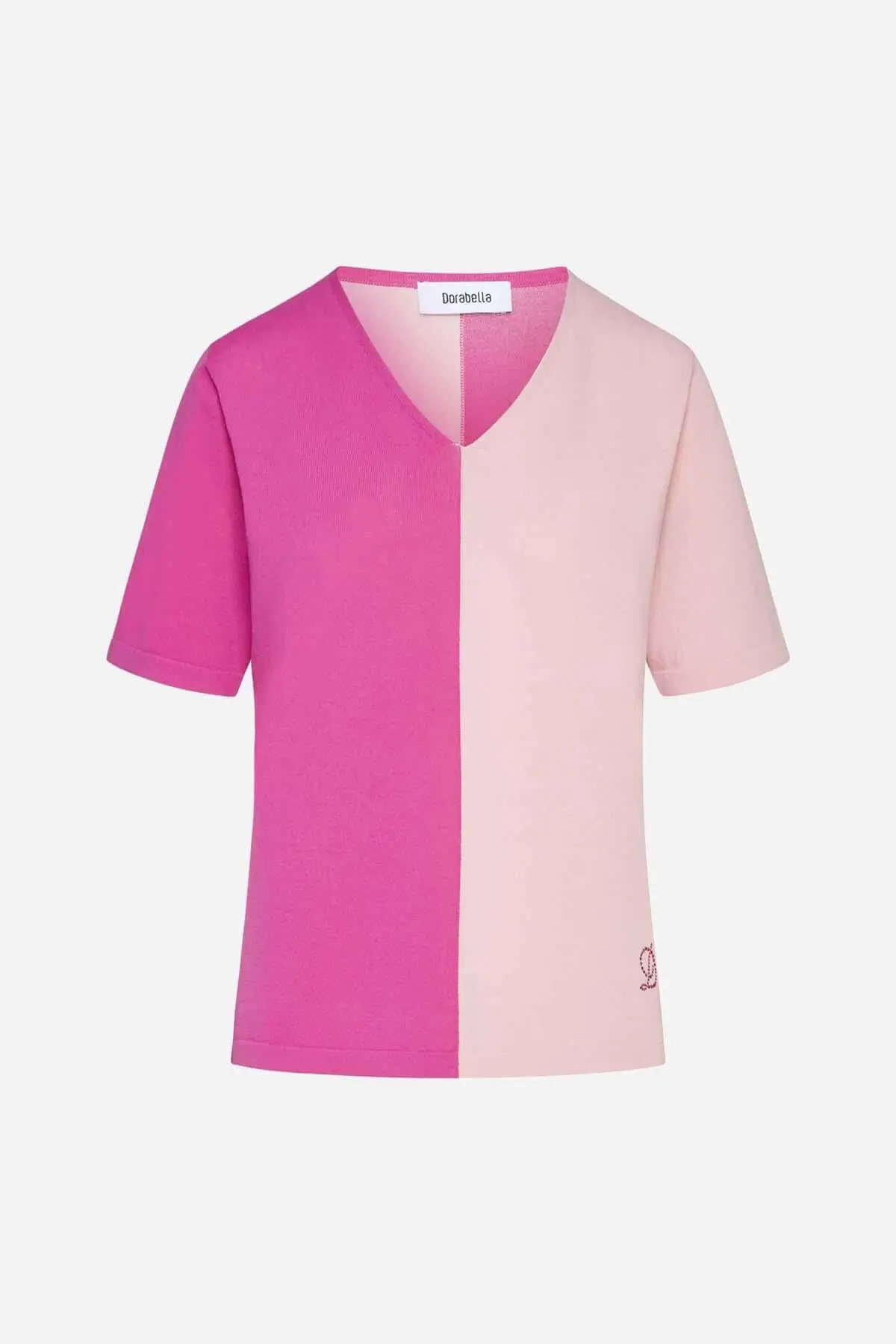 Maglia bi-colore GERANIO-PINK - Image 2