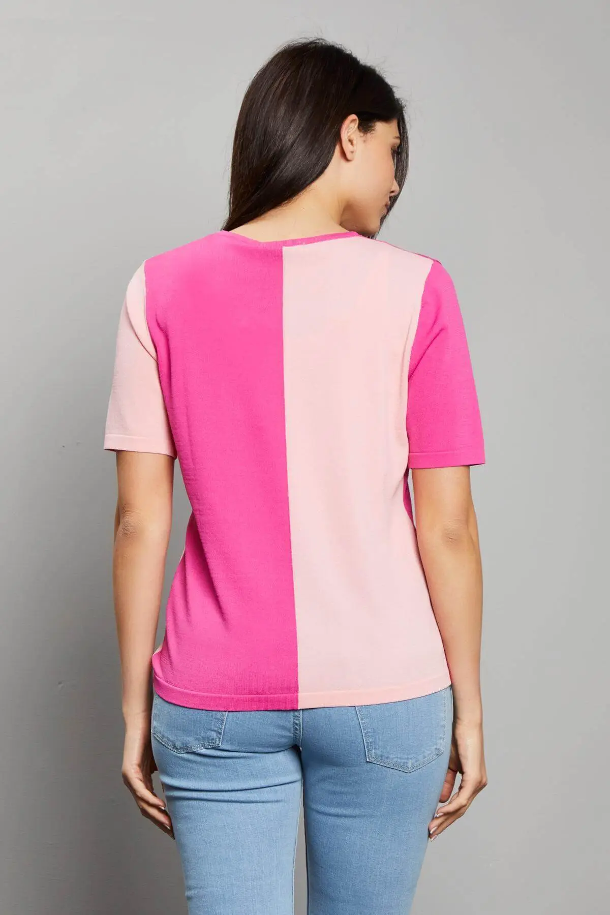 Maglia bi-colore GERANIO-PINK - Image 5