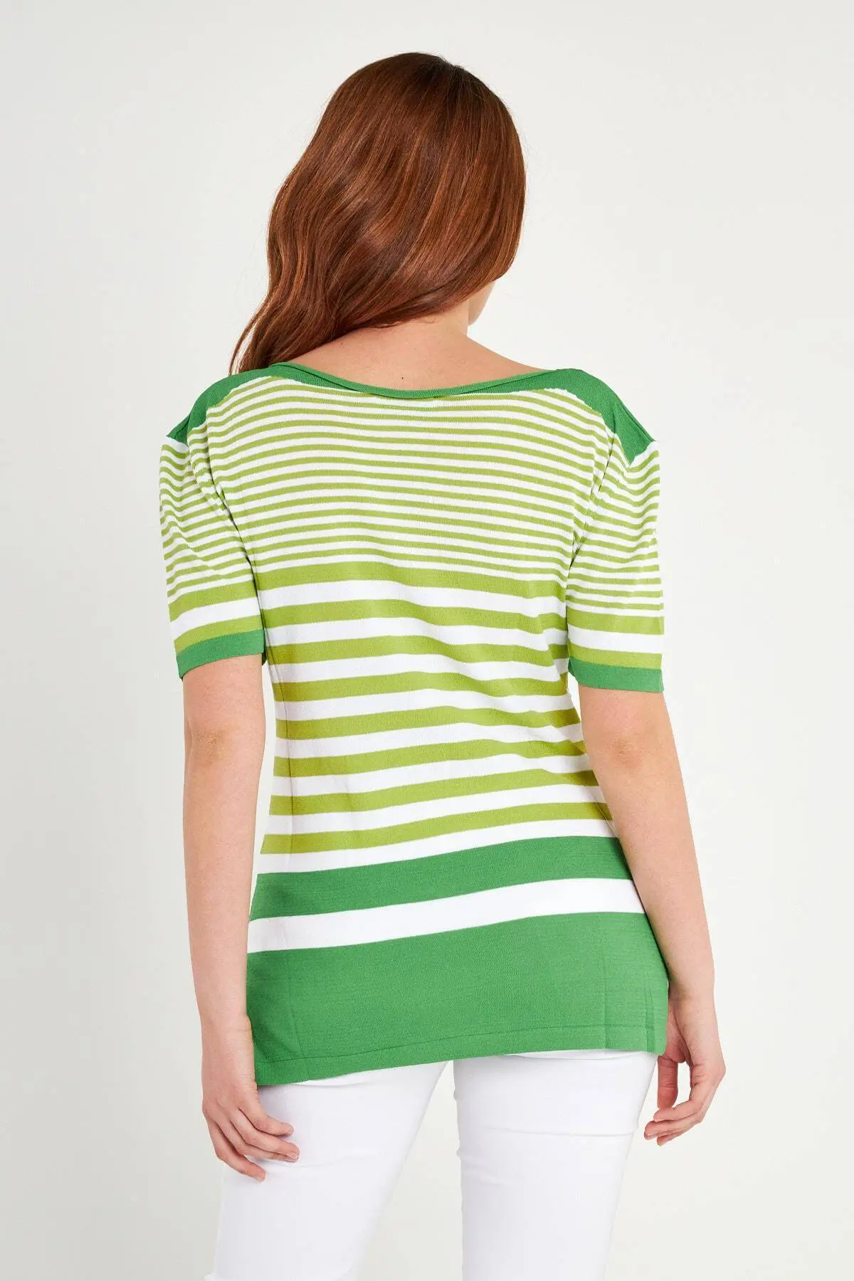 Maglia righe PISTACCHIO-GIADA - Image 4