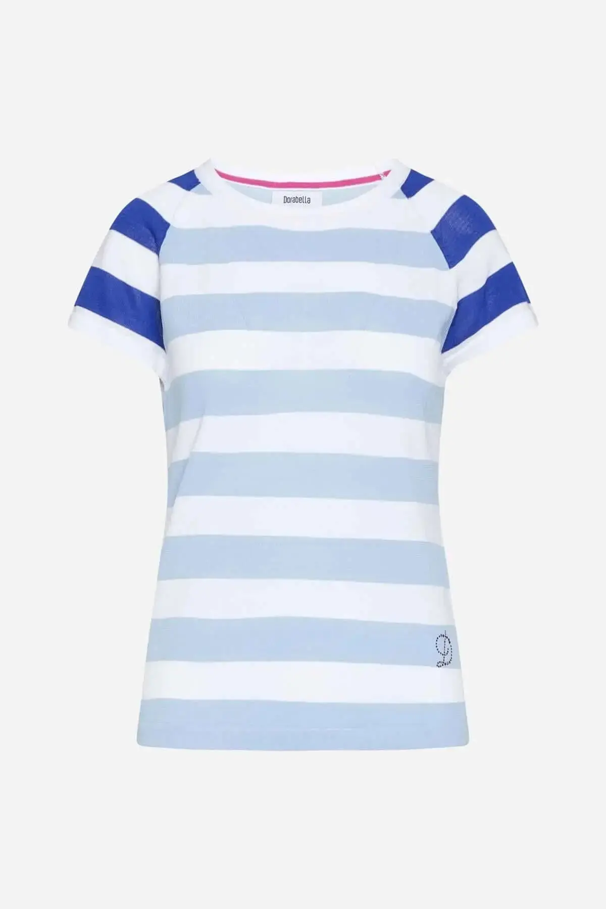 Maglia righe CIELO