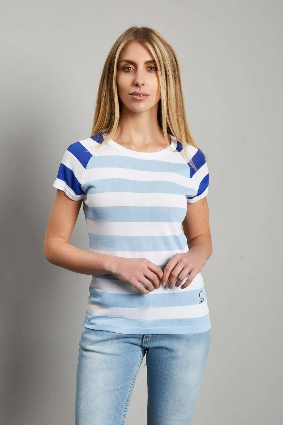 Maglia righe CIELO - Image 3