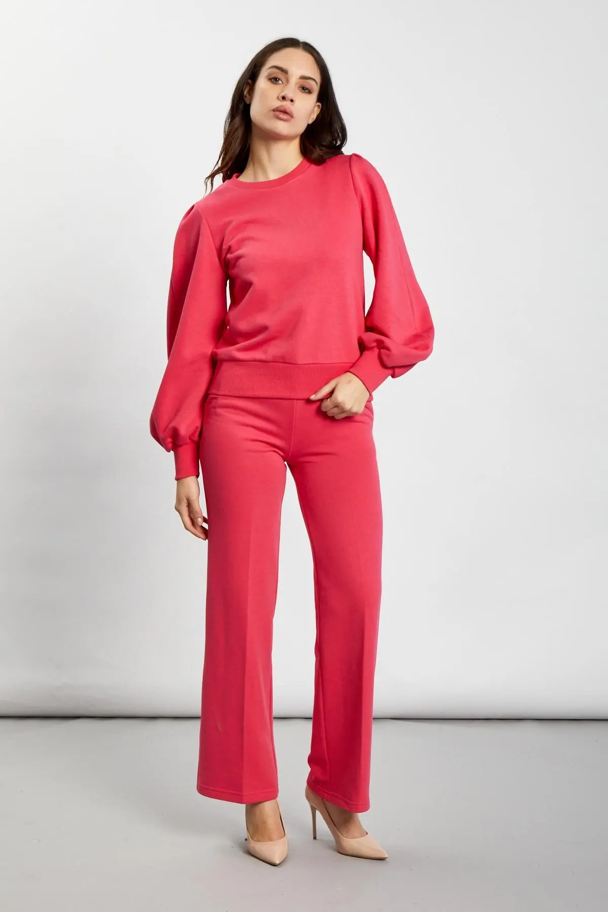 Felpa girocollo MAGENTA - Image 5