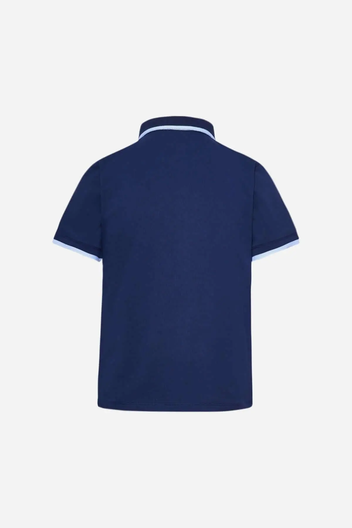 Polo scollo V BLUE NAVY - Image 3