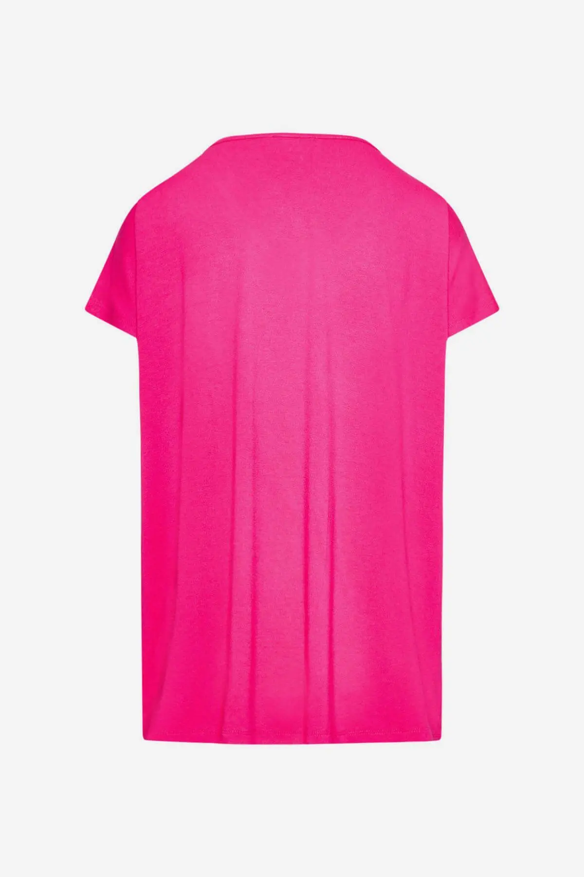 Maglia scollo V catenina MAGENTA - Image 3